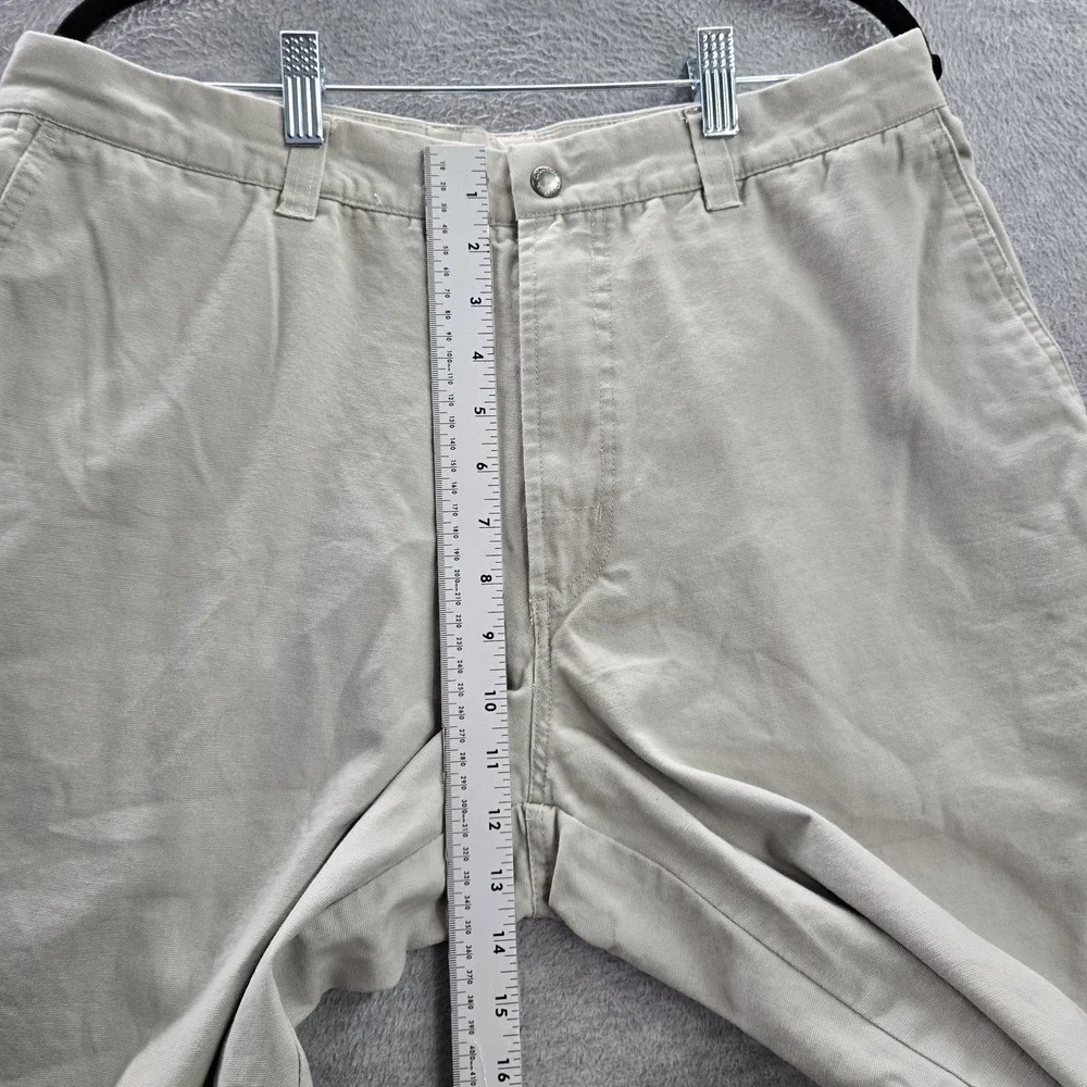 Columbia Men‎ Pants 34WX30L Beige Cargo AM8142 Button 29